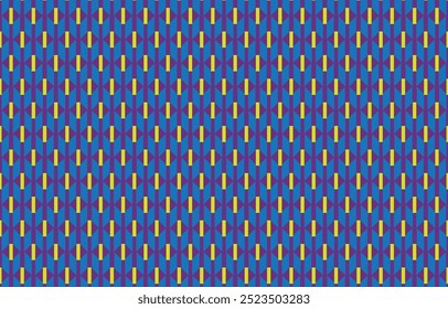 Patrón de Vector sin costuras de estilo étnico. Motivo tribal sobre fondo geométrico. Adornos de impresión para papel, Fondo de pantalla, cubiertas, textiles, tela, ropa y otros materiales