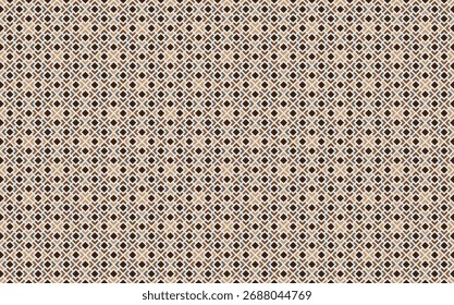 Ethnic-style seamless vector pattern. Tribal motif on a geometric background. Printing ornaments for paper, wallpaper, covers, textiles, fabric, apparel, and other materials
