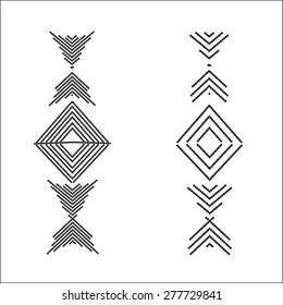 Ethnic,tribal print in vector