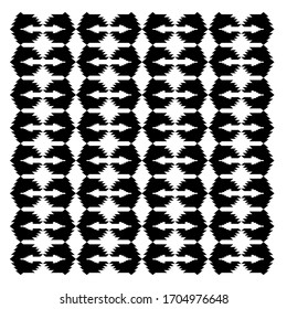 Ethno design blocks, aztecs eps