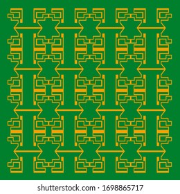 Ethno design elements, aztecs colorful eps
