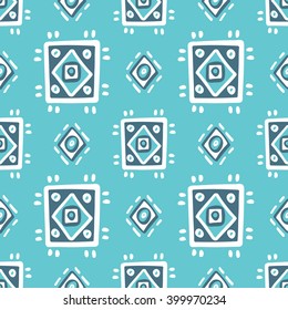 Ethno seamless pattern, boho ornament. Tribal art print, background for fabric design, wallpaper, wrapping.