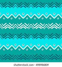 Ethno seamless pattern, boho ornament. Tribal art print, background for fabric design, wallpaper, wrapping.