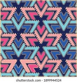 Ethnographic oriental background object. Islamic oriental carpet design for print or textile materials. Geometric shape vector pattern.