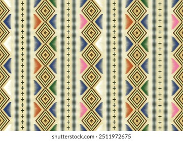 Etnologia design clássico padrão de arte. Arte de textura étnica Karen local do Norte da Tailândia cor doce muito bonita para produtos decorados e outros.
etnologia, karens, tecido, geometria, obra de arte.