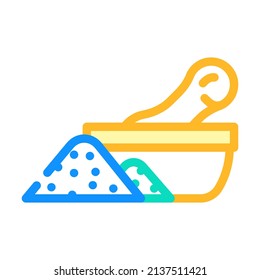 ethnoscience chinese medicine color icon vector. ethnoscience chinese medicine sign. isolated symbol illustration