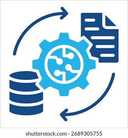 Elemento De Ícone Etl Para Design