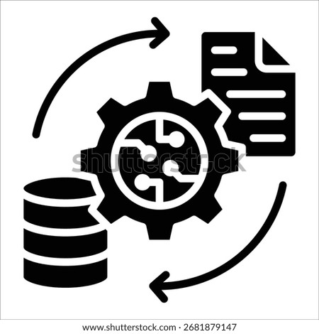 Etl Icon Element For Design