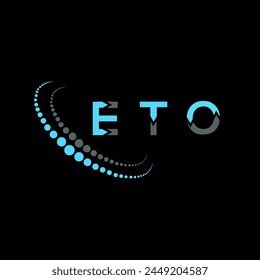 ETO letter logo abstract design. ETO unique design. ETO.
