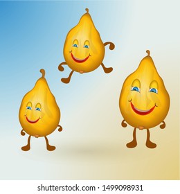 Etrog for Sukkot, with a smiling face