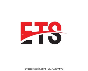 ETS Letter Initial Logo Design Vector Illustration