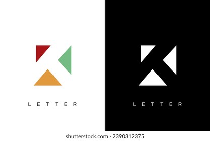 etter K. icon design. template elements. geometric abstract logos