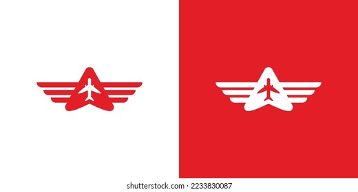 etter A logo template . abstract plane vector icon