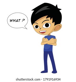 Etu ask about what - question