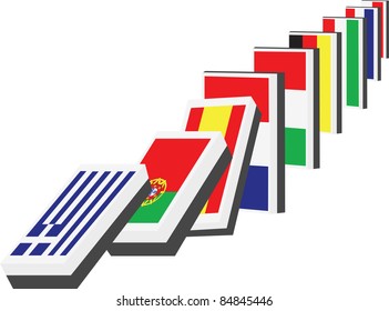 EU crisis - falling european currency