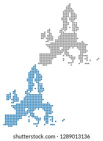 Eu dotted map 2019