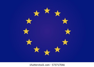 EU Flag Vector