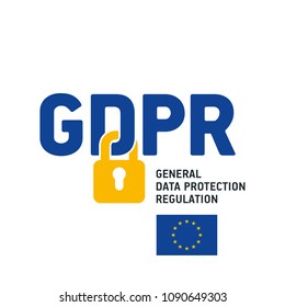 EU GDPR General Data Protection Regulation logo icon