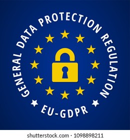 EU GDPR Label Illustration