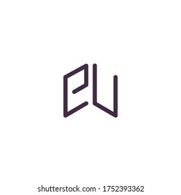 Logo-Design-Logo der EU, Gebäude und Luxusdesign