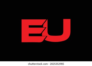 Diseño combinado con logotipo de la UE adecuado para una empresa - Vector