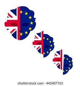 EU referendum. exit of Great Britain out of the European Union