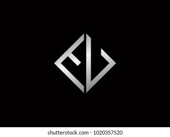 EU square shape Gold color logo