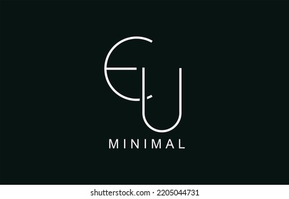 Resumen monograma inicial de la UE o la UE