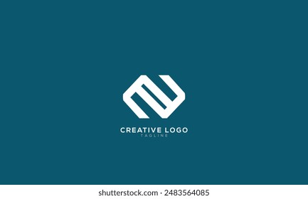 EU UE Abstract initial monogram letter alphabet logo design