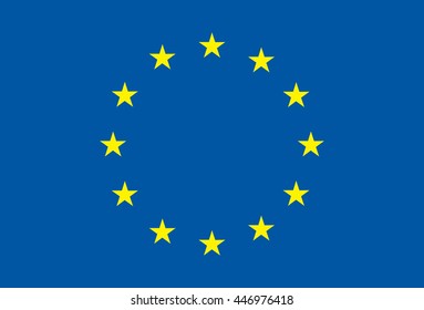 EU vector flag