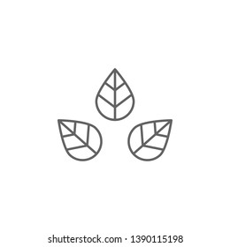Eucalyptus, marijuana icon. Element of marijuana icon. Thin line icon for website design and development, app development. Premium icon