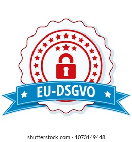 EU-DSGVO illustration label