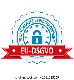 EU-DSGVO illustration label