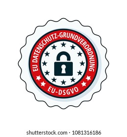 EU-DSGVO illustration label