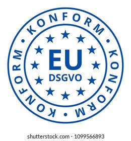 EU-DSGVO Konform illustration