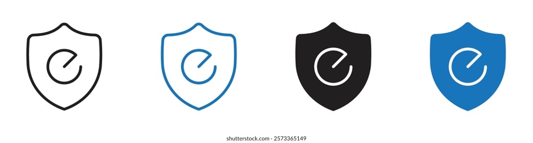 Eufy Security icon Flat line symbol