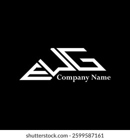 EUG logo design, EUG simple and modern logo. EUG luxurious alphabet design  