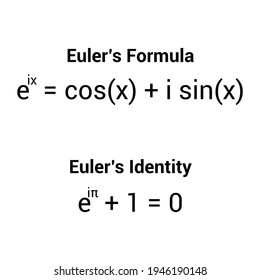 Eulers Formula Eulers Identity Stock Vector (Royalty Free) 1946190148 ...