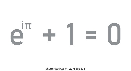 Euler's identity in mathematics vector