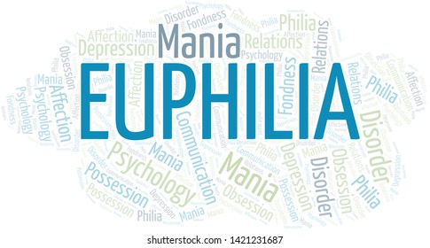 Euphilia word cloud. Type of Philia.