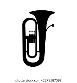 Euphonium, french horn icon Style. trendy style illustration..eps