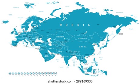 Eurasia On The Map Eurasia Map Images, Stock Photos & Vectors | Shutterstock