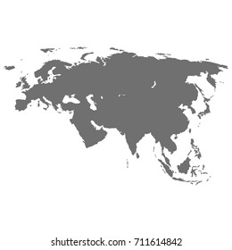 Eurasia of vector