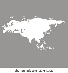 Eurasia vector map