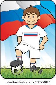 Euro 2018 soccer player - Russia