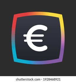 Euro - App Icon Button