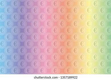 Euro background image, background material wallpaper, exchange transaction