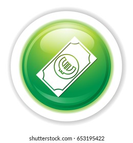 euro bill icon