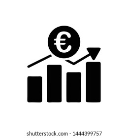 Euro Business finance logo icon template
