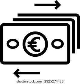 euro cash money dollar business 306 svg